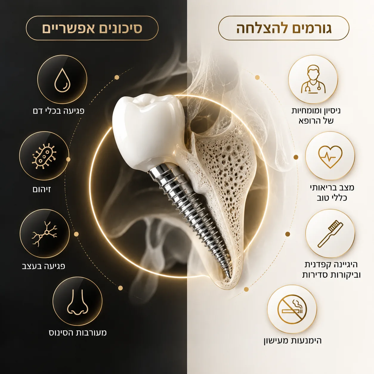שתלים פטרוגואידים | אינפוגרפיקה